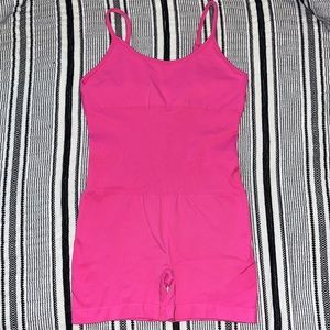 Pink Athletic Bodysuit